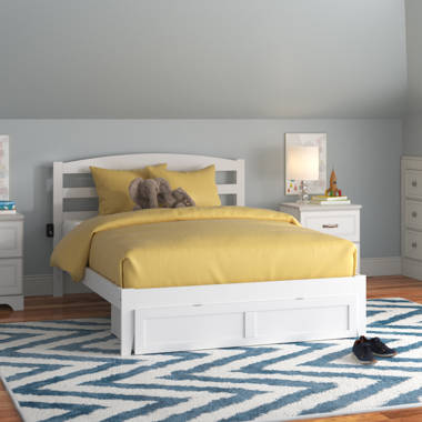 Wayfair twin deals bed white